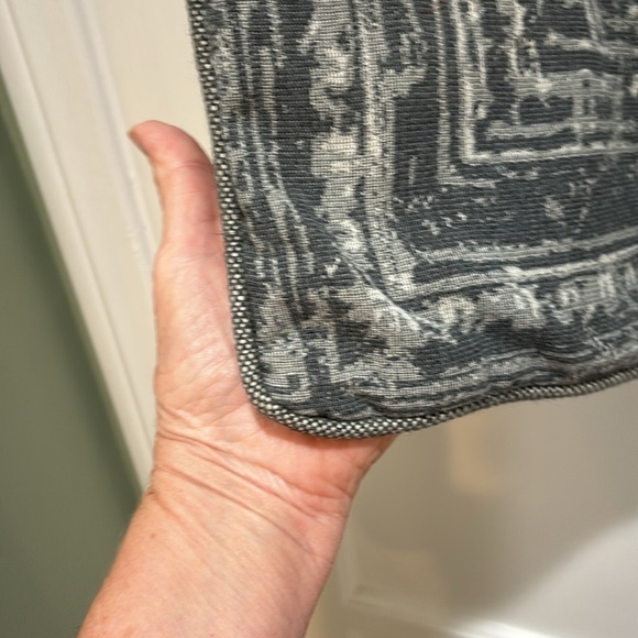 Restoration Hardware 20” gray pillow cover - Picture 3 of 7